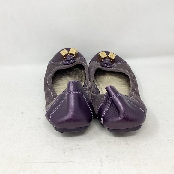 Louis Vuitton #LZQNBX Dice Scrunch Ballerina Flats Size 38.5 - Picture 3 of 8